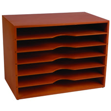 Esselte Moulded Naturals Stationery Stand, Horizontal, 6 Tier AO38625