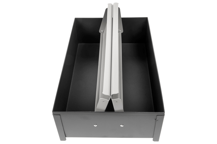 Esselte Moulded Smokers Tidy Grey AO45815