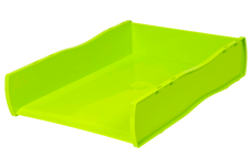 Esselte Nouveau Document Tray Lime AO46799
