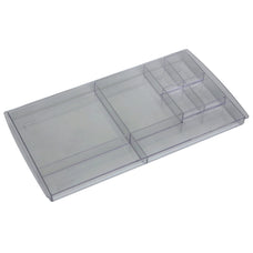 Esselte Nouveau Series Desk Drawer Organiser - Clear AO48347