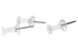 Esselte Push Pins, Clear, Pack of 50 AO46742