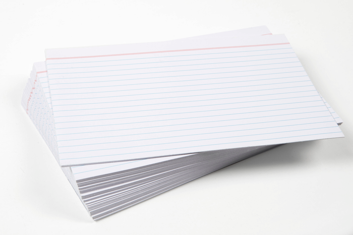 Esselte System Card 8 x 5 White x 100's pack AO31686