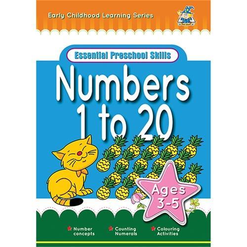 Essential Preschool Skills - Numbers 1 to 20 for 3-5 yrs (EPNO058) CX227571