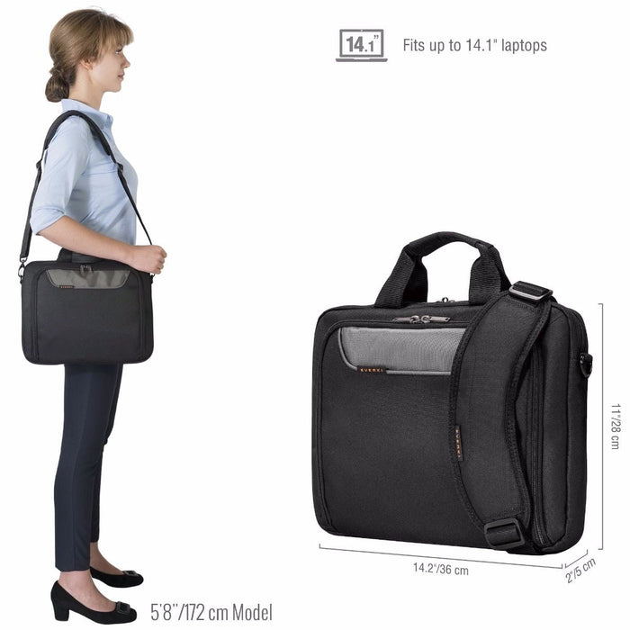 Everki Advance Laptop Bag, Briefcase For Laptops, 13-14.1" DVNB5210