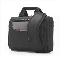 Everki Advance Laptop Briefcase, Fits up to 11.6", Built-in Trolley Handle Pass-through Strap & Two-way Adjustable Shoulder Strap CDEKB407NCH11