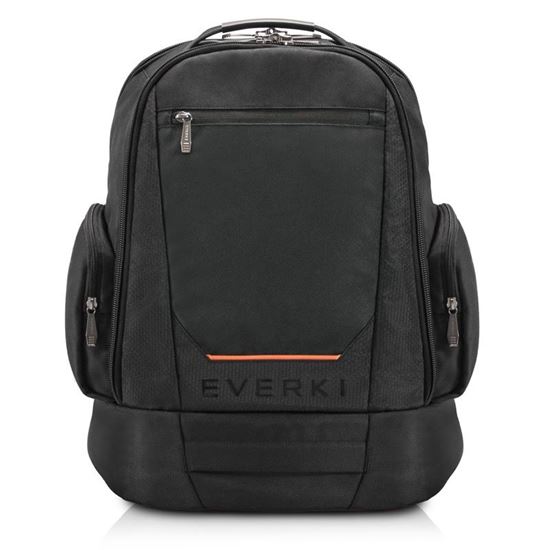 Everki ContemPRO Laptop Backpack, Fits up to 18.4" Notebooks, Spacious Compartments, Trolley Handle Pass-through, Felt Lined Laptop Compartment CDEKP117B