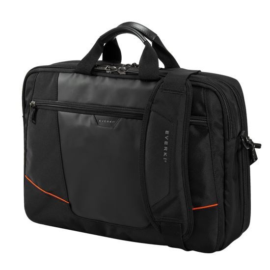 Everki Flight Laptop Briefcase 16'', Checkpoint Friendly, Felt-lined Tablet Pocket, Ergonomic Shoulder Pad CDEKB419