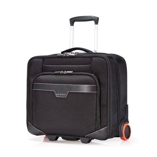 Everki Journey 16'' Laptop Trolley, Magnetic Quick Access Pocket, Trolley Handle Pass-through Strap CDEKB440