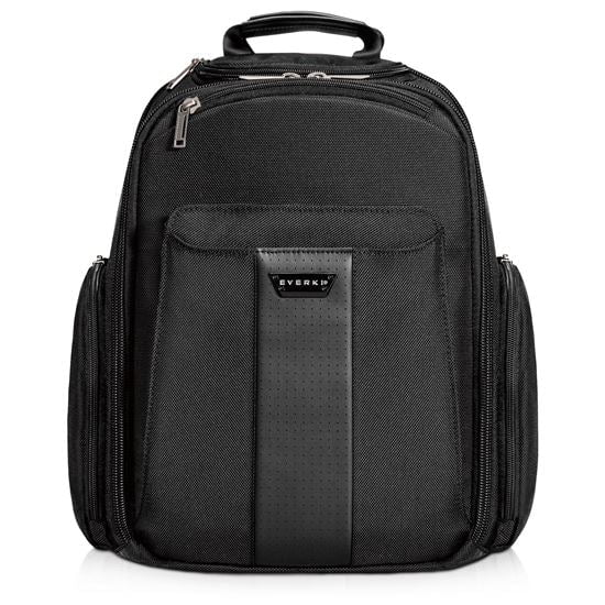 Everki Versa 2 Premium Travel Friendly 15'' Laptop Backpack, Corner-guard Protection, Trolley Handle Pass-through, Felt-lined Tablet Pocket CDEKP127B