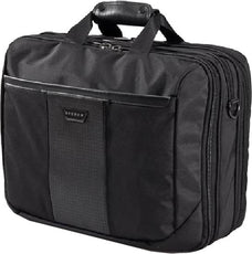 Everki Versa Premium Briefcase 17.3'', Checkpoint Friendly, Corner-guard Protection, Double-sided Organizational Panel, Trolley Handle Pass-through Strap CDEKB427BK17