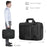 Everki Versa Premium Briefcase 17.3'', Checkpoint Friendly, Corner-guard Protection, Double-sided Organizational Panel, Trolley Handle Pass-through Strap CDEKB427BK17