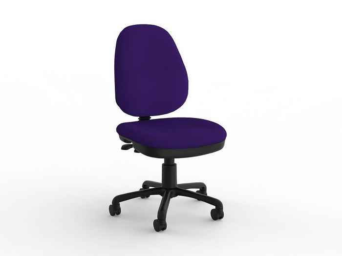 Evo 3 Lever Breathe Fabric Highback Task Chair (Choice of Colours) Plum KG_EVO3H__ASS_BEPL