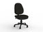Evo 3 Lever Crown Fabric Highback Task Chair (Choice of Colours) Ebony KG_EVO3H__ASS_CNEB