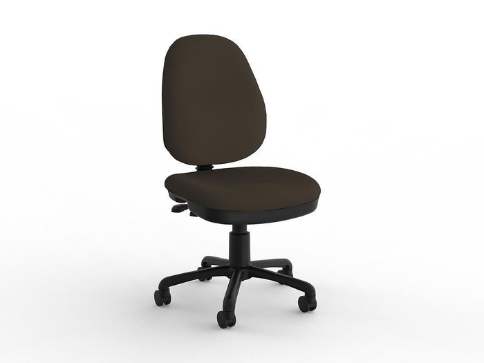 Evo 3 Lever Crown Fabric Highback Task Chair (Choice of Colours) Peat KG_EVO3H__ASS_CNPE