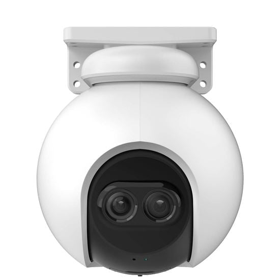 EZVIZ C8PF 2MP Outdoor WiFi PTZ Security Camera with 360-Degree FoV. 1/2.7" Progressive Scan CMOS, 4mm Lens. IR 30m, 3D DNR, Digital WDR, Supports 512GB SD Card, 30fps, H.265/264, IP65, PinP Mode, No Ant. CDC8PF