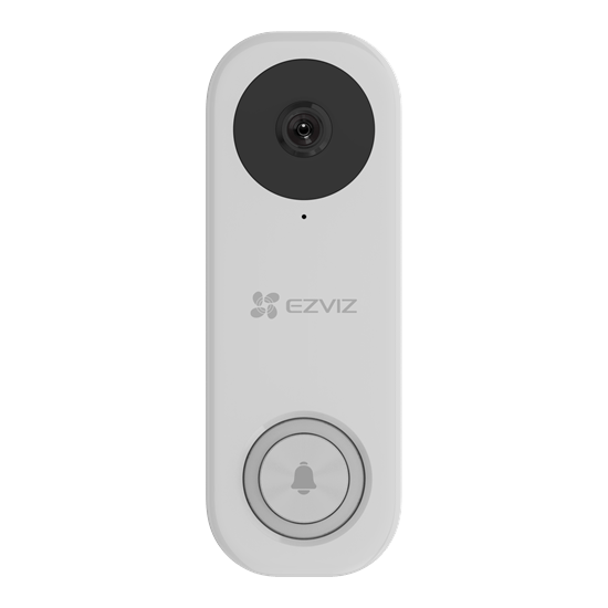 EZVIZ WiFi Video Doorbell and Door Viewer, Ultra-Wide Field of View, Two Way Talk CDDB1PRO-5MP