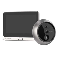 EZVIZ Wire-Free Smart Video 1080P Doorbell & Door Viewer with 4.3" Colour View Screen CDDP2C