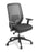 Eden Pilot Self-Adjusting Synchro High Back Mesh Ergonomic Chair with Arms - Black Fabric