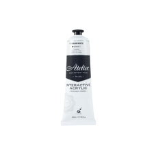 Atelier Acrylic Interactive Paints 80ml Titanium White CXAI13260
