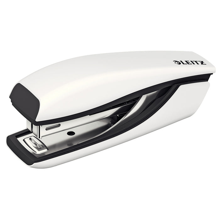 Leitz NEXXT WOW Stapler, 30 Sheet, White Blister