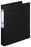 Marbig A4 PE Linen 25mm 3D Ring Binder, Black