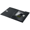 Leitz Recyclable Polypropylene  3 Flap A4 Folder, Black