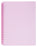 Marbig A4 20 Pocket Insertable Cover Refillable Display Book, Pastel Pink Cover