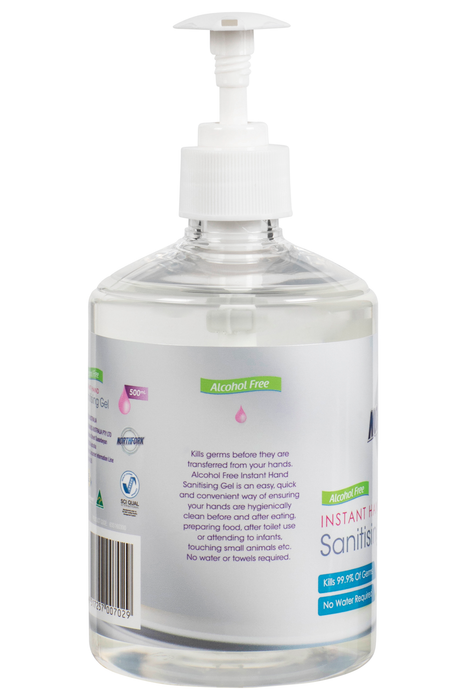 Northfork Instant Hand Sanitizer Alcohol Free 500ml x 12's pack