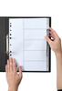 Marbig A4 White Polypropylene Indices/Divider, 1-5
