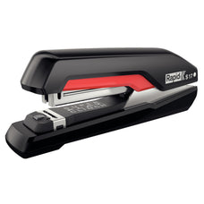 Rapid Supreme S17 Stapler, 30 Sheet, Black/Red, Full Strip