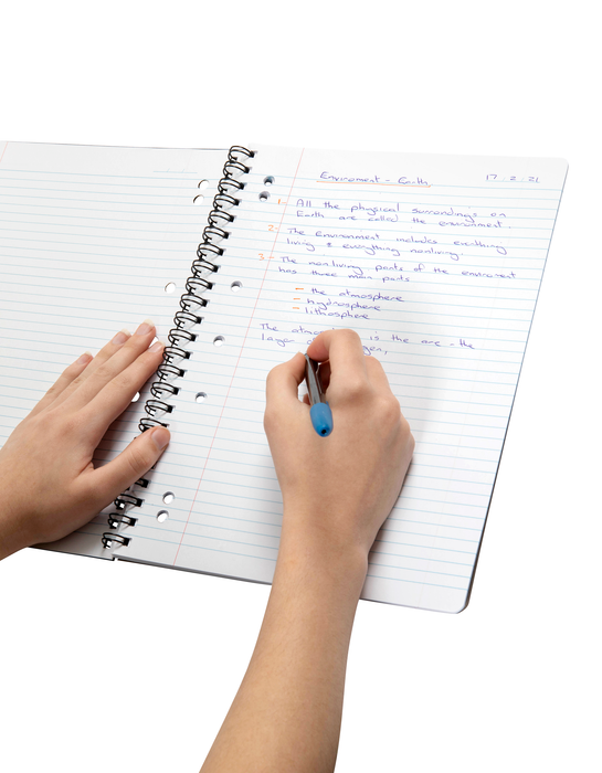 Spirax P906A A4 Polypropylene Cover Lecture Book 250 Pages x Pack of 5