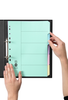 Marbig A4 Cardboard Indices/Divider, 5 Tabs, Pastel Colours