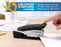 Bostitch InPower Antimicrobial Stapler, 28 Sheet, Full Strip, Black