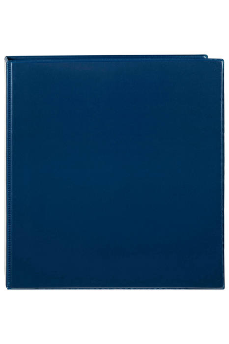 Marbig Overlay Insert Cover A4 Ring Binder 2/25 Blue, 2 D Ring