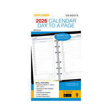 Debden 2026 Dayplanner Personal Day to a Page Refill