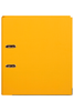 Marbig A4 Polyethylene (PE) Lever Arch File With Linen Finish Cover Yellow