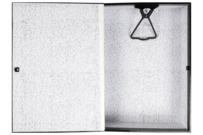 Marbig Foolscap Box File, 75mm Spine, Black