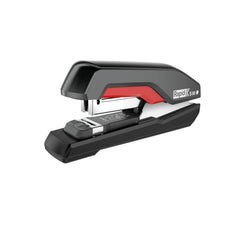 Rapid Stapler S50 Half Strip, Super Flat Clinch, Black/Red, 50 Sheet