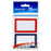 Quikstik Labels Hangsell Rectangle 48mm x 75mm Border 12 Labels