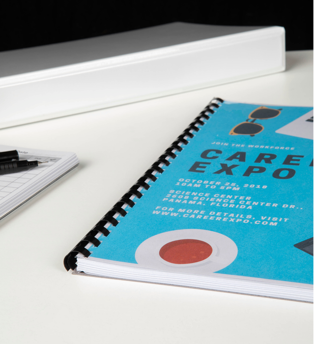 GBC Binding Comb 12mm, Black, 21 Loop, Pack of 100