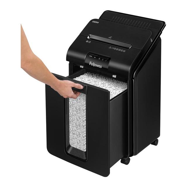 Fellowes 100M Automax Paper Shredder Micro Cut FPF4629401