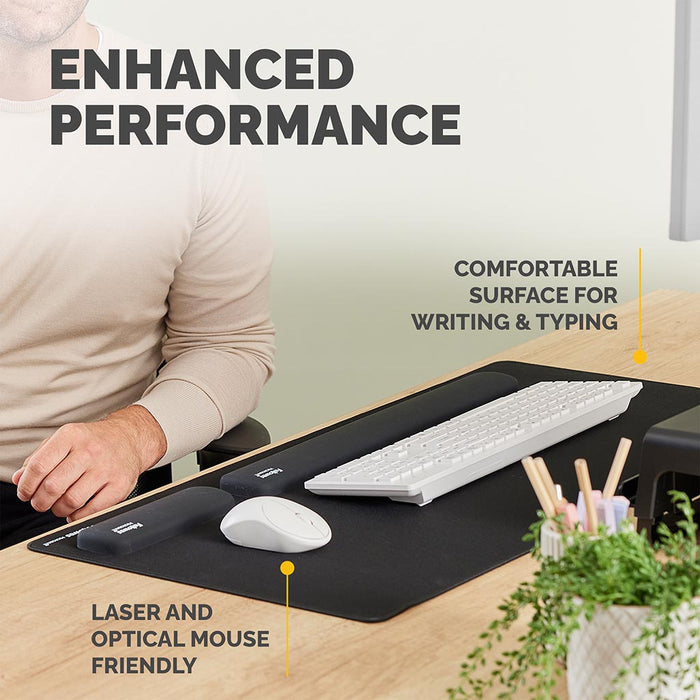 Fellowes Breyta Desk Mat, Black FPF100139320
