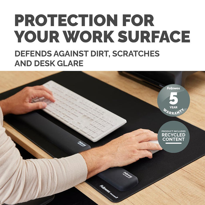 Fellowes Breyta Desk Mat, Black FPF100139320