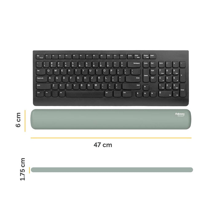 Fellowes Breyta Keyboard Wrist Rest, Sage FPF100142578