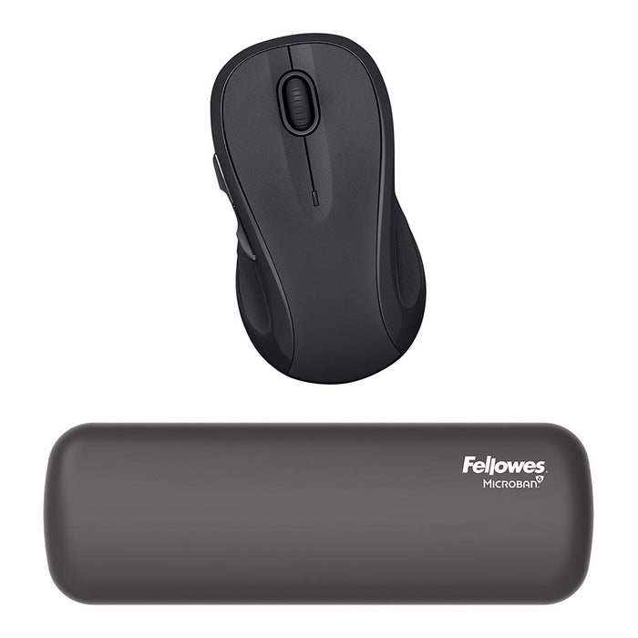 Fellowes Breyta Palm Wrist Rest, Black FPF100142565