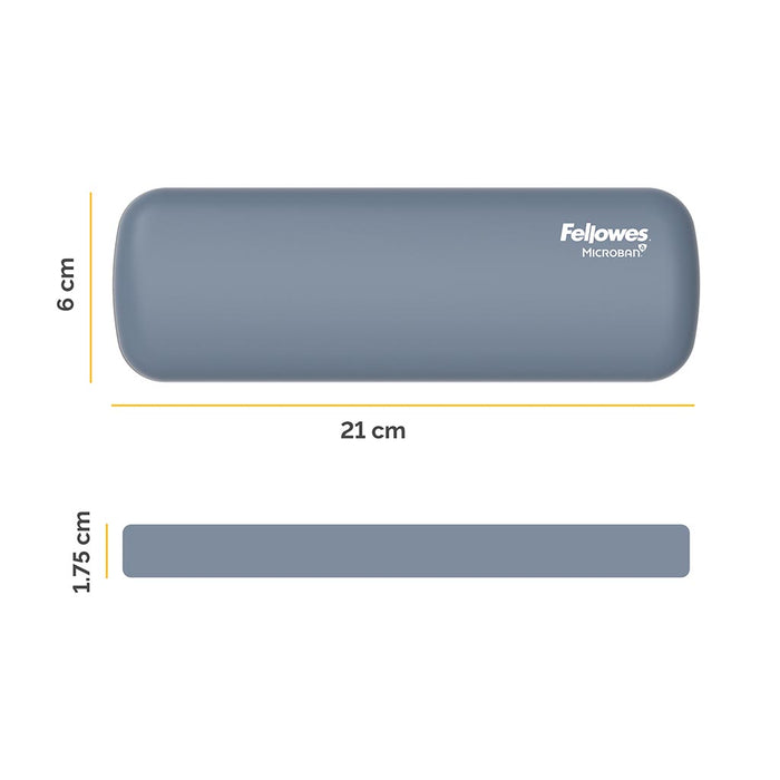 Fellowes Breyta Palm Wrist Rest, Marine FPF100142567