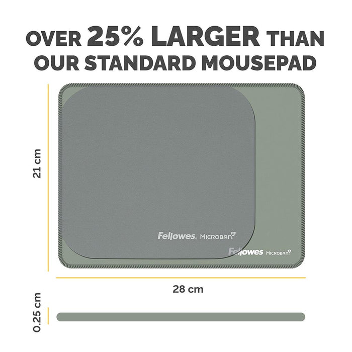 Fellowes Breyta XL Mouse Pad, Sage FPF100139318
