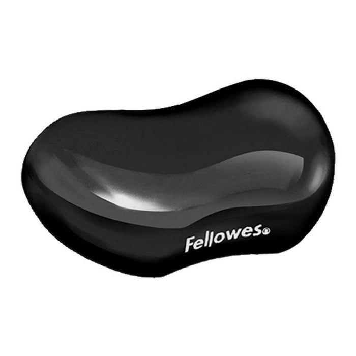 Fellowes Gel Crystals Flex Rest Wrist Rest - Black FPF9112301