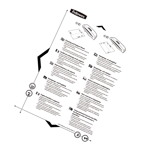 Fellowes Laminator Cleaning & Carrier A4 FPF5320604