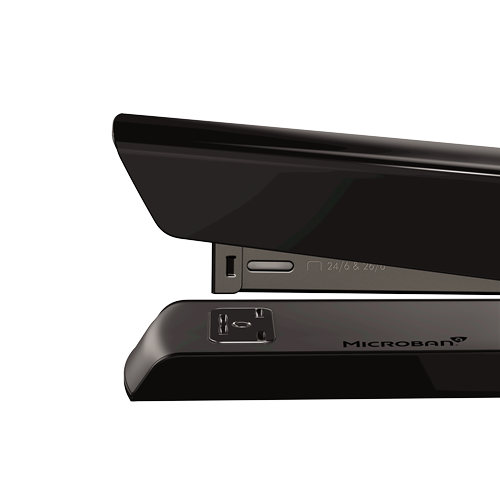 Fellowes LX820 Classic Full Strip 20 Sheets Stapler, Black FPF100093881
